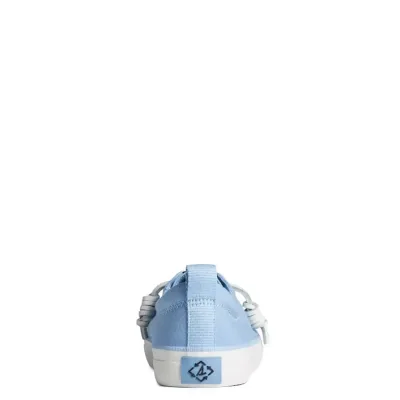 Tenis Sperry para dama CREST VIBE SHIMM BLU color celeste