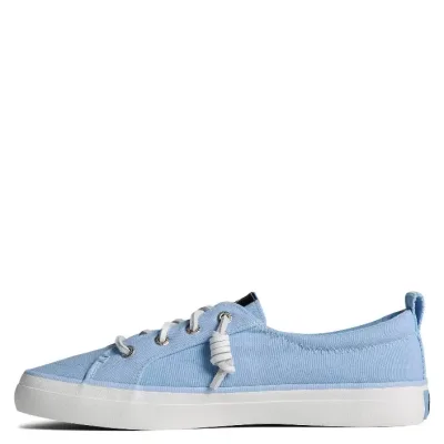 Tenis Sperry para dama CREST VIBE SHIMM BLU color celeste