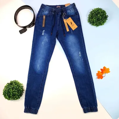 Joggers Cambridge Polo Club para Caballero color Mezclilla.