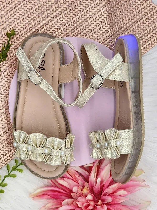 Sandalias para niña GOLD