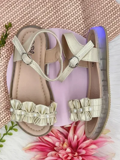 Sandalias para niña GOLD