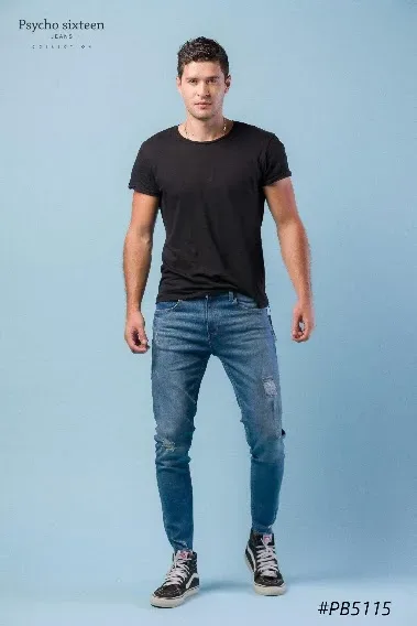 Jeans Psycho Sixteen para caballero skinny PB5115