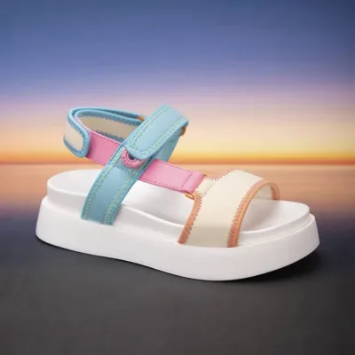 Sandalias Coral Greta Rainbow Tex para dama