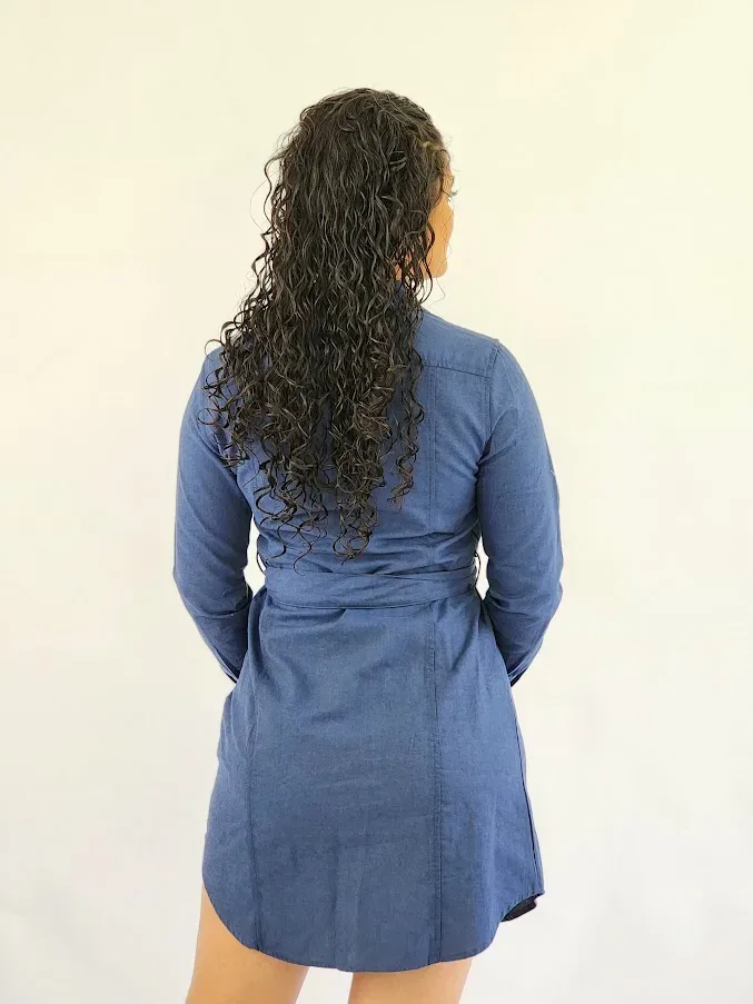 Vestido Cambridge Polo Club para dama color azul