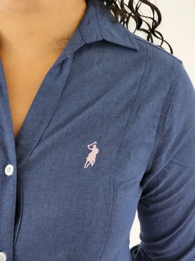 Vestido Cambridge Polo Club para dama color azul
