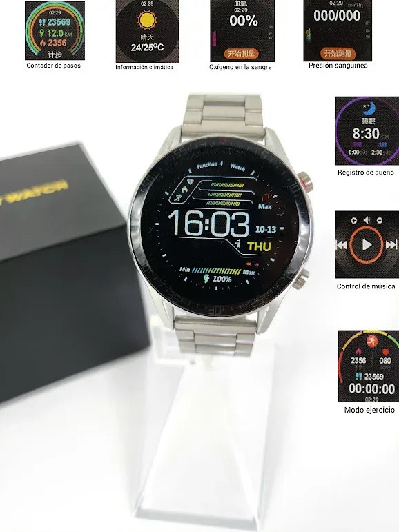 Reloj inteligente para caballero