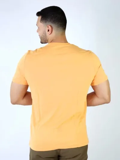 Camiseta Náutica para caballero color naranja