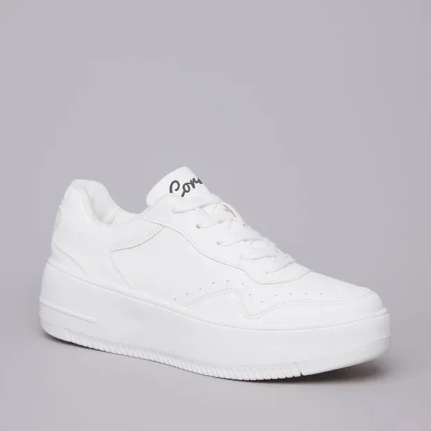 Tenis Coral para dama color blanco GAGA ALL WHITE