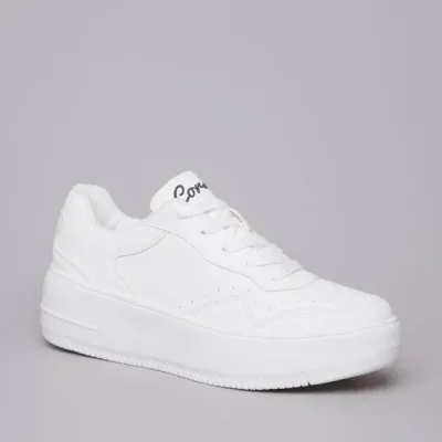 Tenis Coral para dama color blanco GAGA ALL WHITE