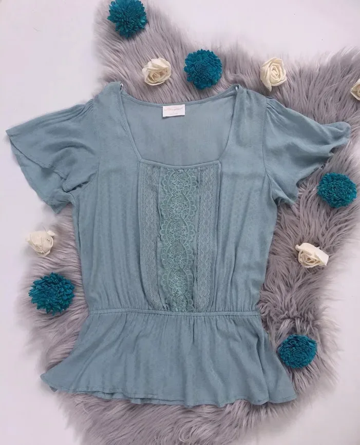 Blusa para dama color verde menta