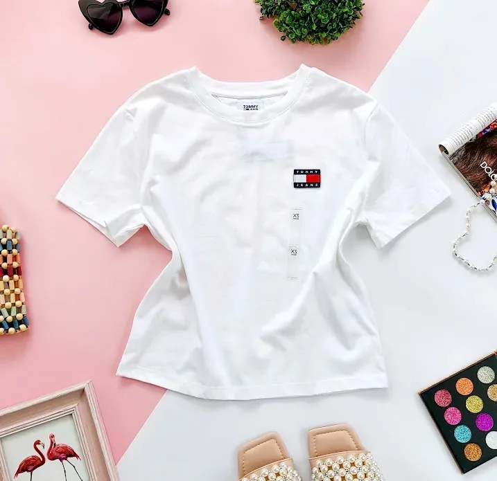 Camiseta Tommy Hilfiger color blanco