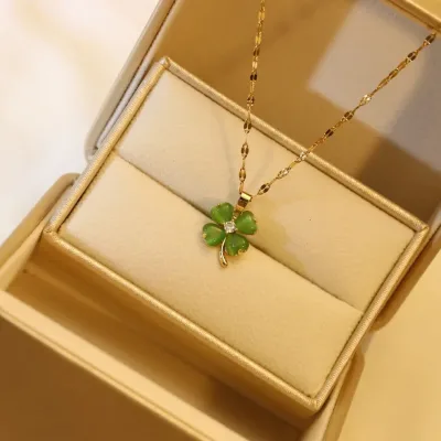 Dije para collar de acero de titanio