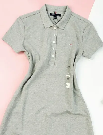 Vestido Tommy hilfiger para dama color gris