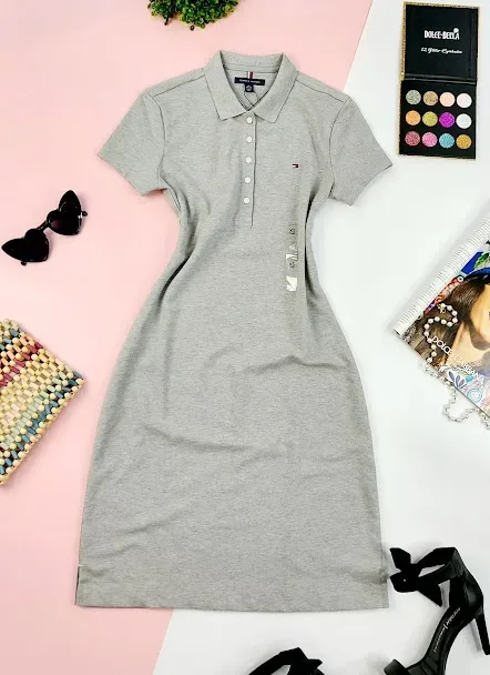 Vestido Tommy hilfiger para dama color gris