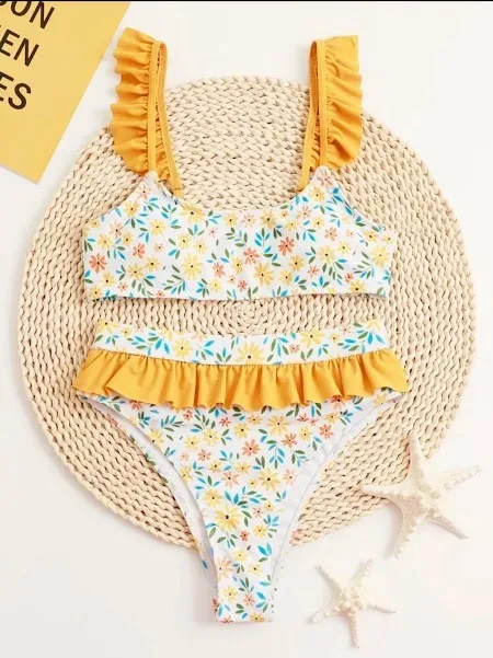 Vestido de baño para dama diseño floral