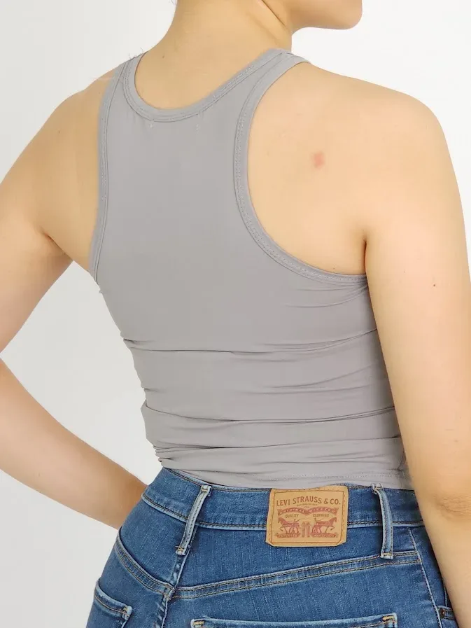 Blusa BACCI para dama color gris