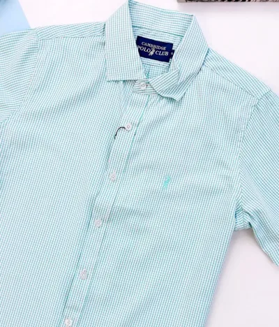 Camisa Cambridge Polo Club para caballero diseño a cuadros