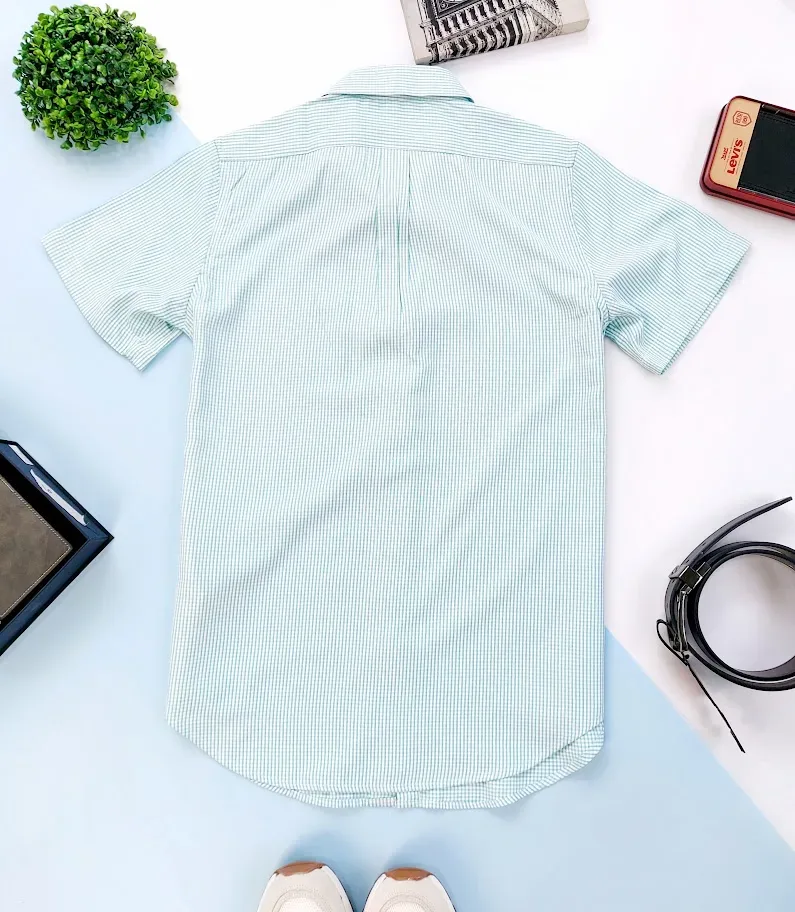 Camisa Cambridge Polo Club para caballero diseño a cuadros