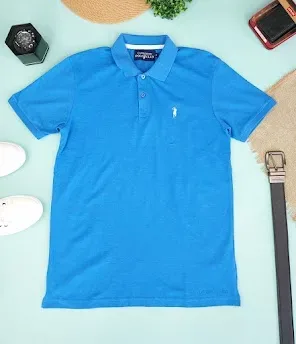 Camiseta Cambrige Polo Club para caballero color azul claro