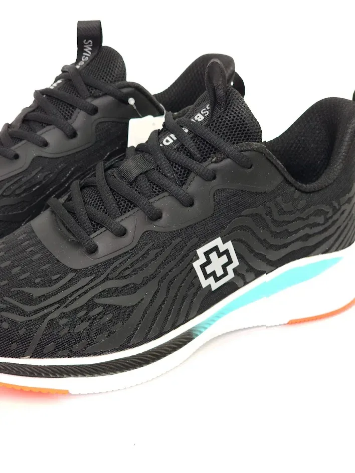 Tenis Swissbrand para caballero color negro