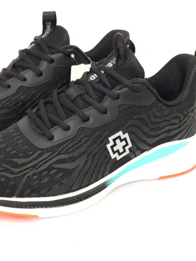 Tenis Swissbrand para caballero color negro