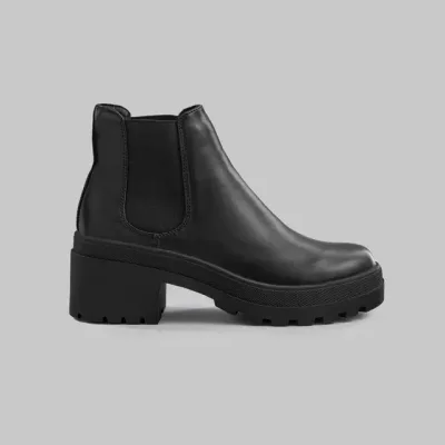 Botines Coral Chicago 2 Black gloss para dama