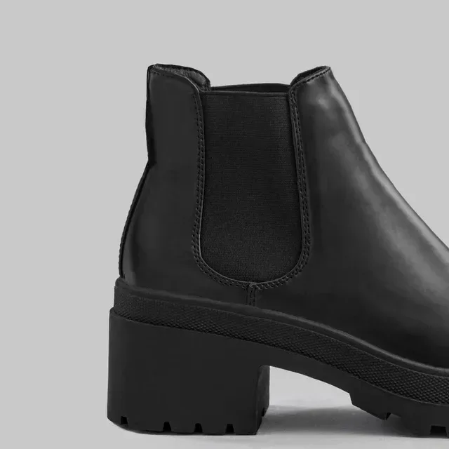 Botines Coral Chicago 2 Black gloss para dama