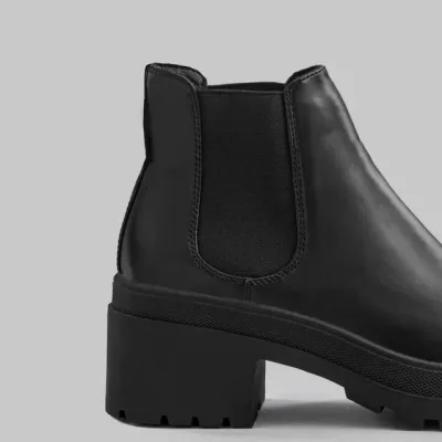 Botines Coral Chicago 2 Black gloss para dama