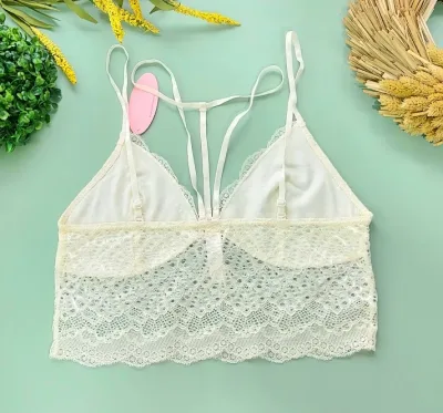 Bralette para dama color blanco hueso
