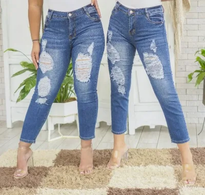 Jeans para dama Latin Idol 92-11 color azul