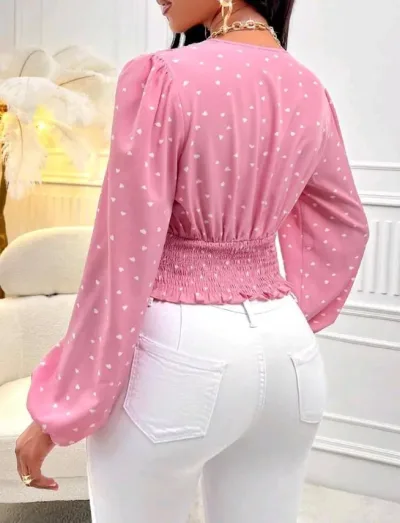 Blusa para dama color rosa