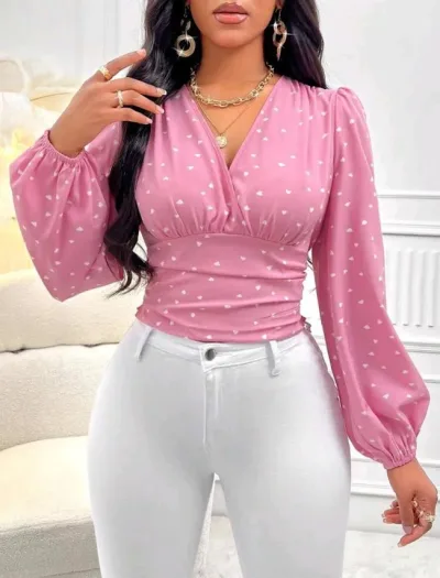 Blusa para dama color rosa