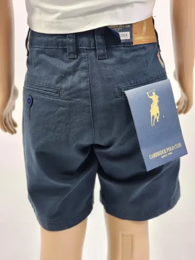 Short Cambridge Polo Club para niño color azul
