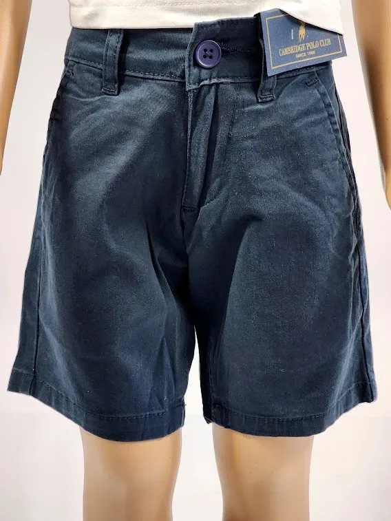 Short Cambridge Polo Club para niño color azul