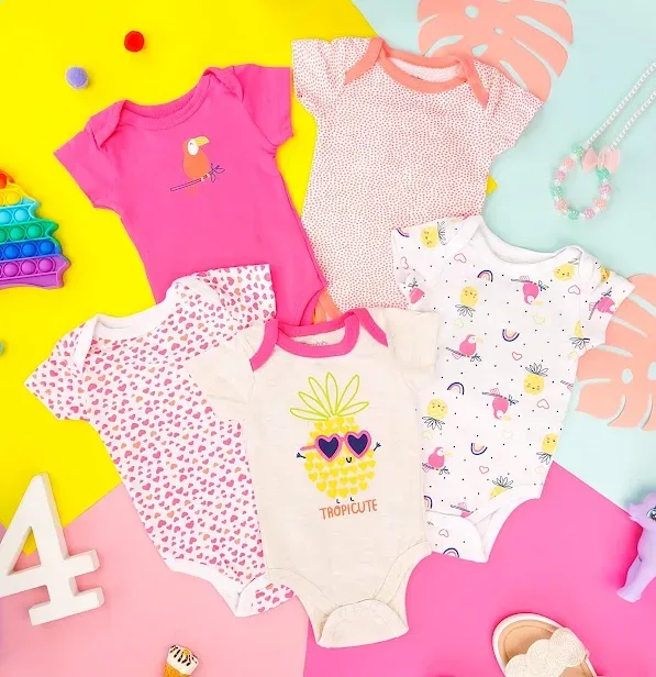 Set de mamelucos para niña