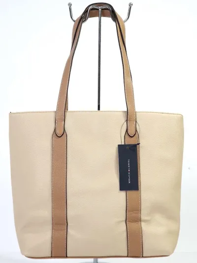 Bolso Tommy Hilfiger para dama beige y café