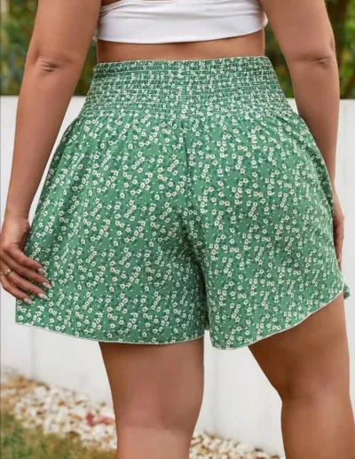 Short para dama color verde