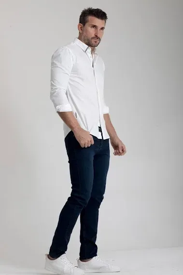 Camisa Hummer para caballero color blanco