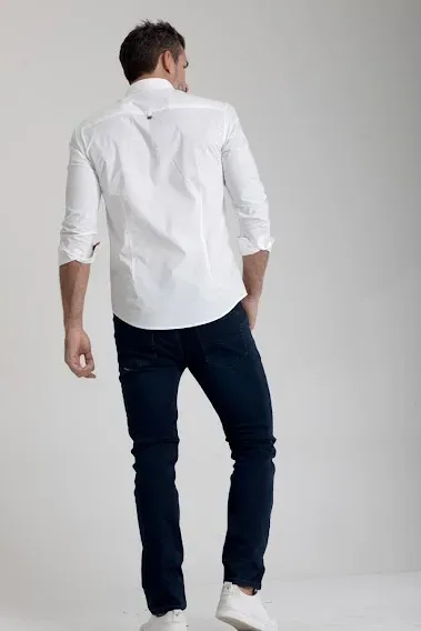 Camisa Hummer para caballero color blanco