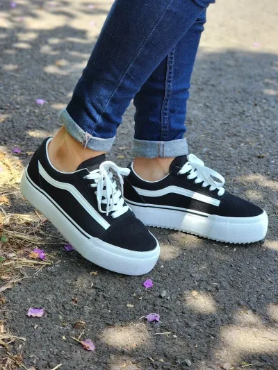 Tenis para dama Atlas Black Tex