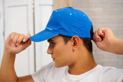 Gorra Hummer para caballero color azul