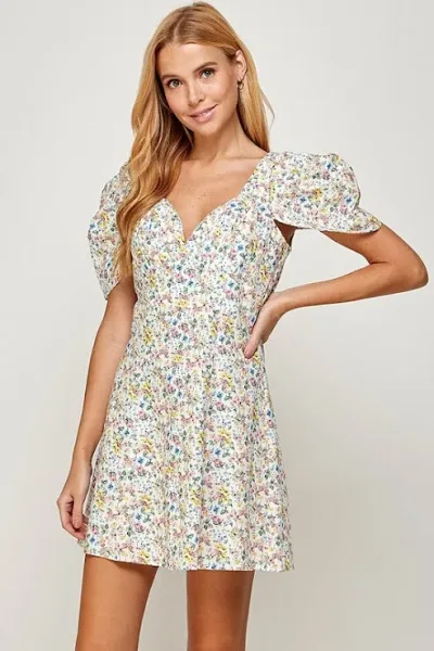 Vestido Milk & Honey  para dama con estampado floral