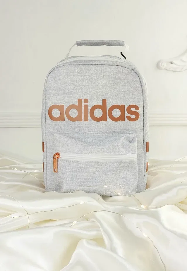Lonchera Adidas para dama color gris