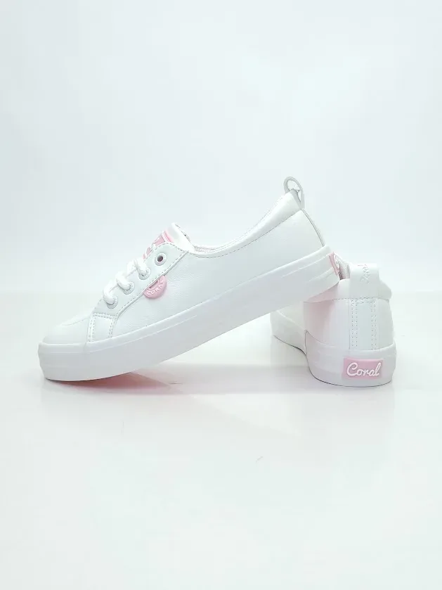 Tenis Coral JULES 4 ALL WHITE para dama