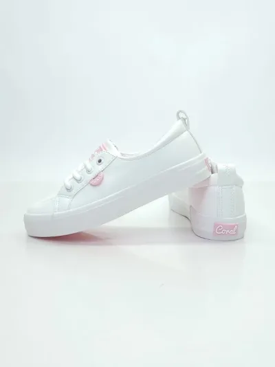 Tenis Coral JULES 4 ALL WHITE para dama
