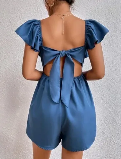 Enterizo para dama color azul navy