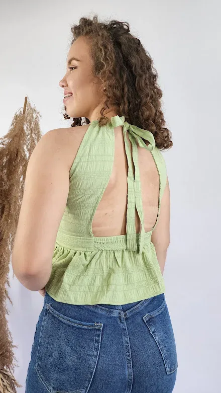 Blusa Milk & Joney para dama color verde agua