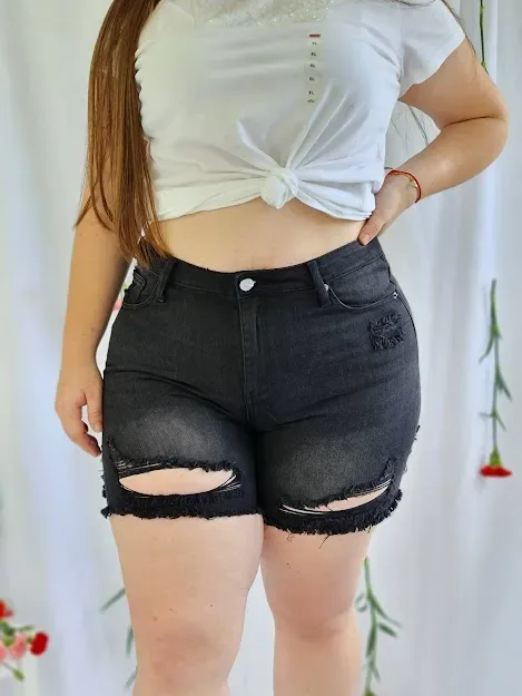 Short American Bazi para dama color negro