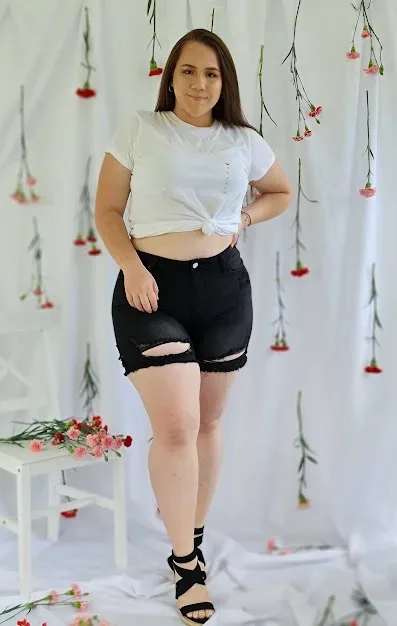 Short American Bazi para dama color negro