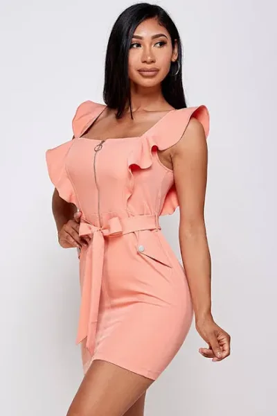 Vestido para dama con cremallera